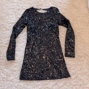DKNY sequin mini dress